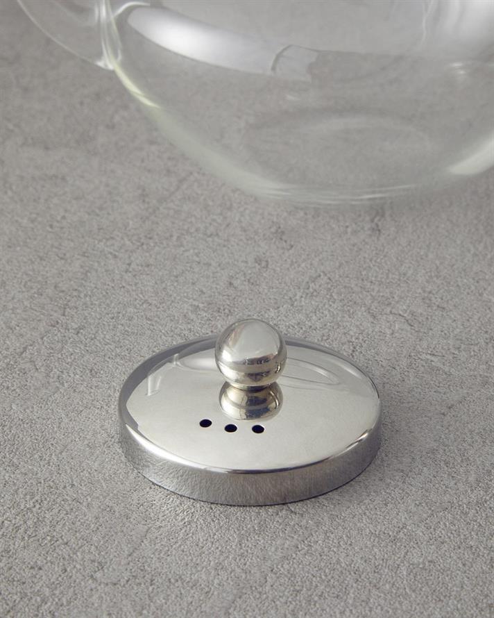 Ceainic cu infuzor, Corrine, sticlă borosilicată, 700 ml, transparent