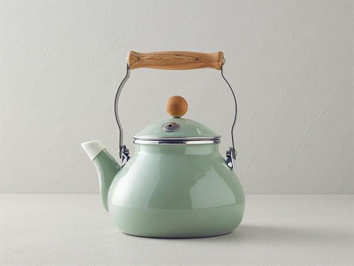 Isidora Enamel Pot Open Mint