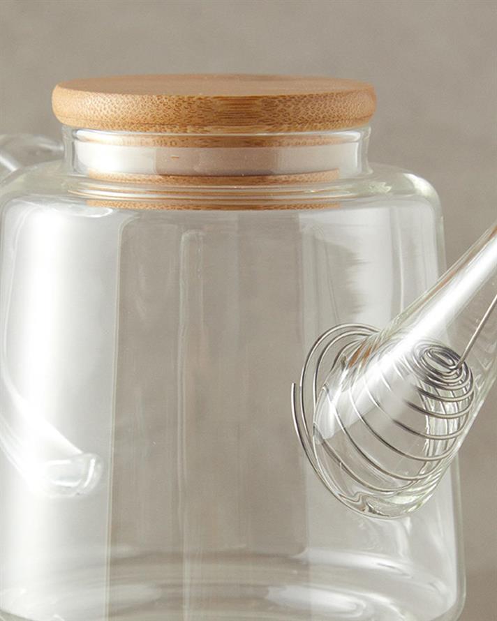 Borosilicate Tea Pot Transparent