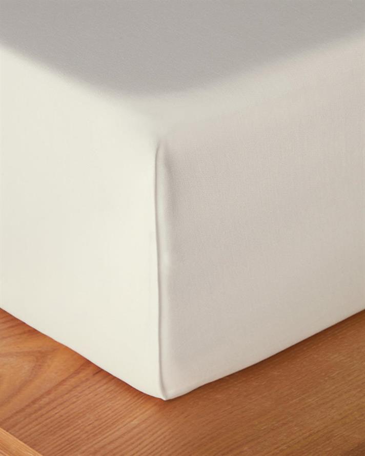 Cearșaf, Super king, Micell, bumbac satinat, 260x280 cm, alb