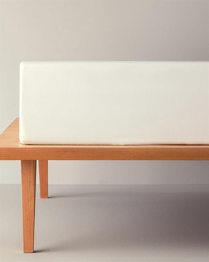 Cearșaf, Super king, Micell, bumbac satinat, 260x280 cm, alb