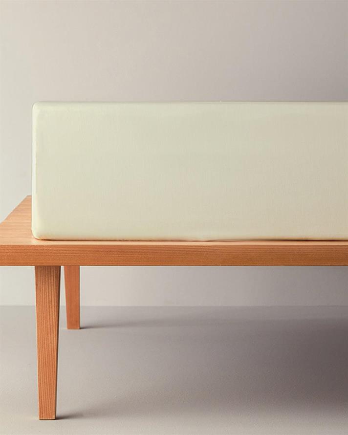 Cearșaf, Super king, Micell, bumbac satinat, 240x260 cm, ivory