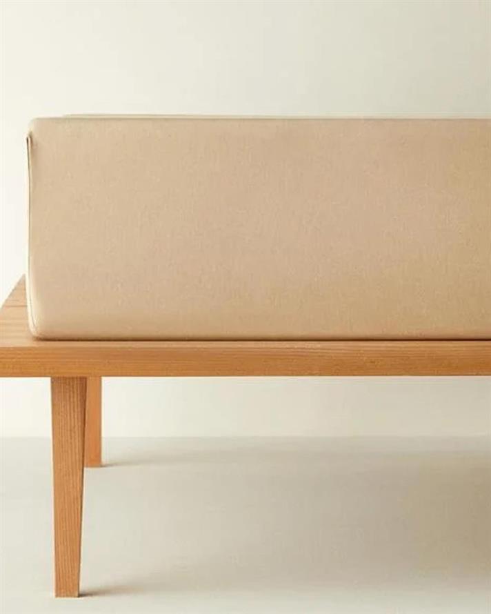 Cearceaf cu elastic, king size, Classy, bumbac-poliester, 180x200 cm, bej