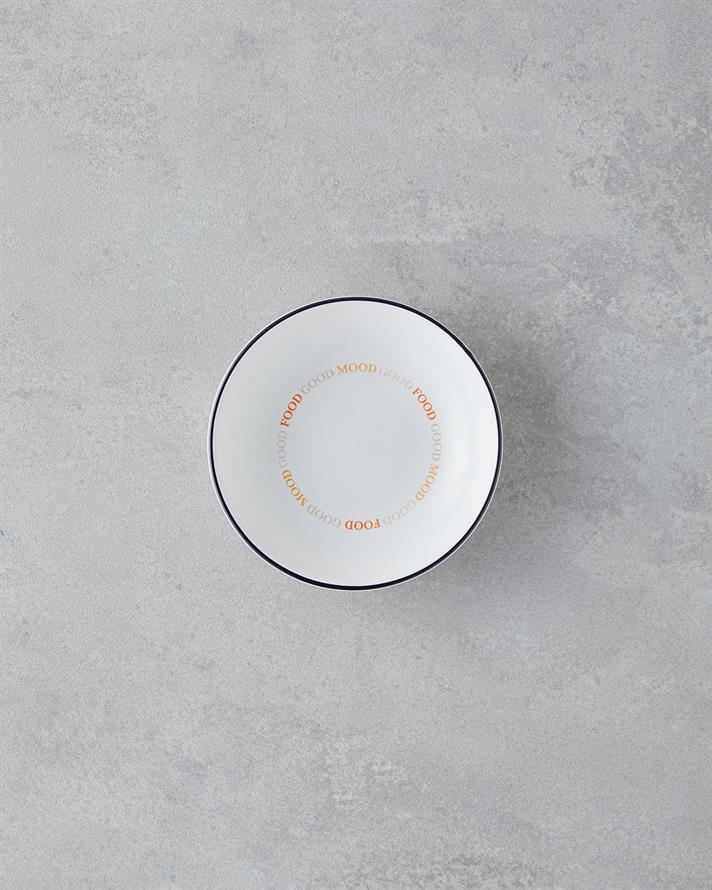 Good Mood Ceramică Bol Pentru Alune 13 cm Portocaliu-Negru