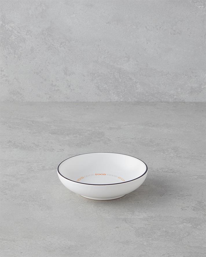 Good Mood Ceramică Bol Pentru Alune 13 cm Portocaliu-Negru