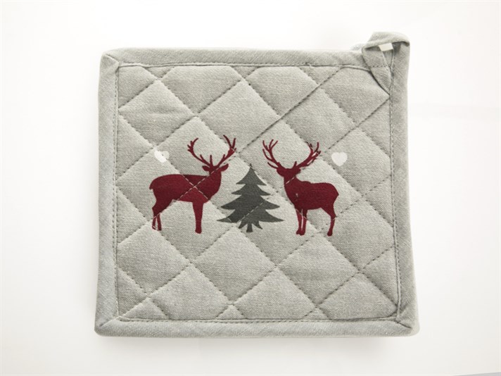 cerb Cottony  CÂRPĂ DE MÂNĂ 20x20 cm Gray-Red