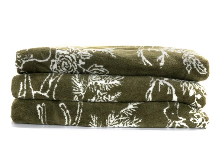 Cerbi Rosy Cottony Double Person  PĂTURĂ 200x220 cm Green