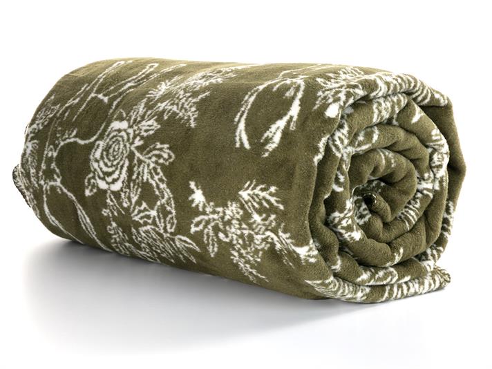 Cerbi Rosy Cottony Double Person  PĂTURĂ 200x220 cm Green
