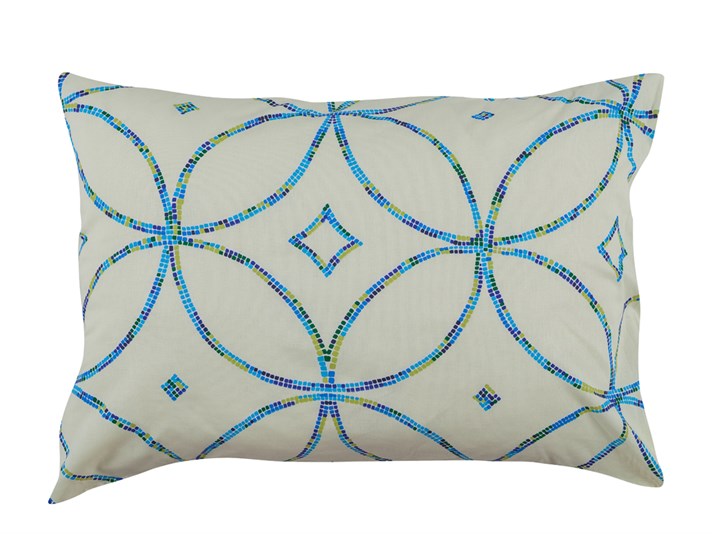 cerc Cu Bumbac Cu 2 Piese Față De Pernă 50x70 cm Galben
