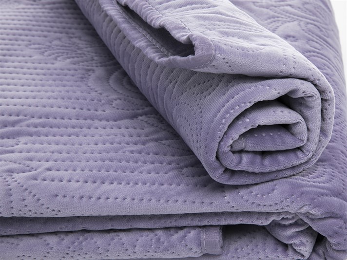 Charmy  Catifea Pentru o persoana  SET CUVERTURĂ DE PAT 160x240 cm Violet