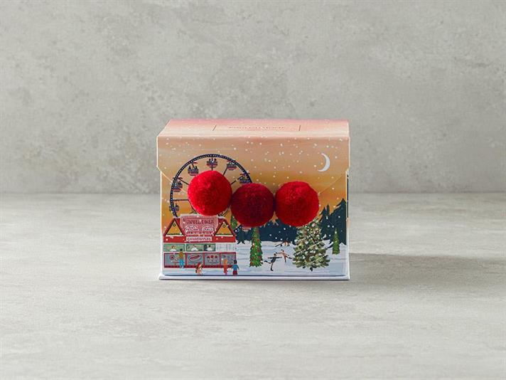 Cheerful Sunset Porțelan New Bone China 4 Piese 2 Persoane Set De Cești De Cafea 100 ml Colorat