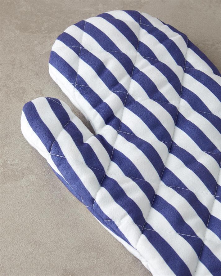 Poliester Cu 2 Piese Set Bucătărie 20 x 20 - 19 x 30 cm Bleumarin