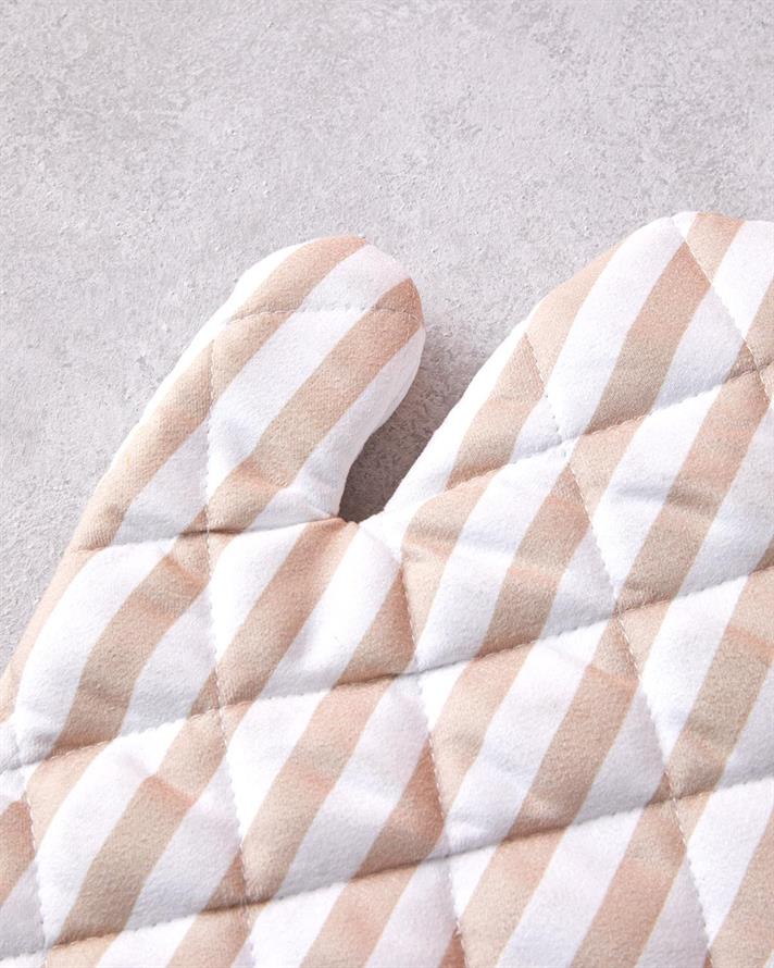 Poliester Cu 2 Piese Set Bucătărie 20 x 20 - 19 x 30 cm Bej