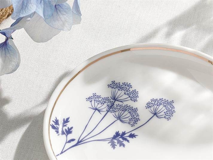 CHERVIL  NEW BONE FARFURIE GUSTĂRI 10 CM NAVYBLUE-WHITE