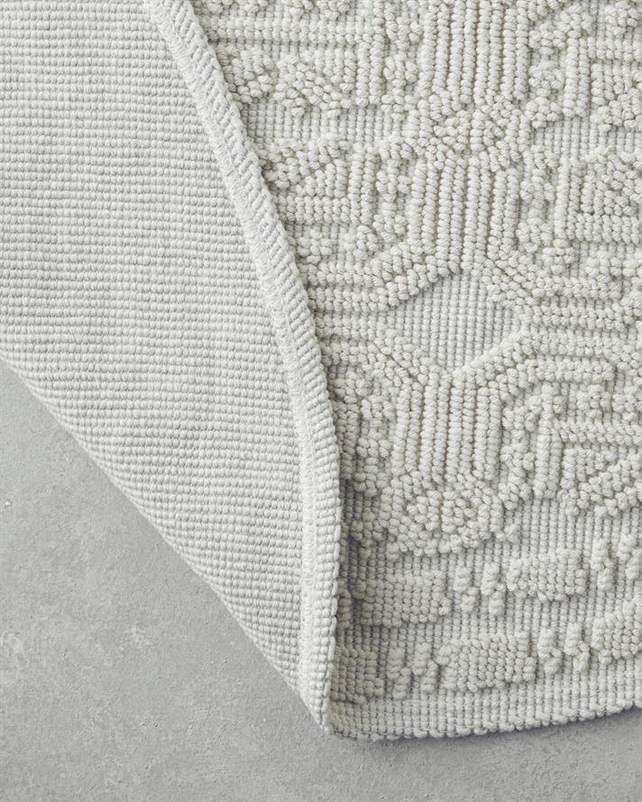 Chester Cottony Rug 110x110 cm Cream