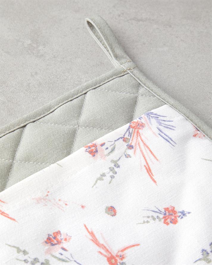 Chimera Poliester Cu 2 Piese Set Bucătărie 17x30 cm+20x20 cm Verde