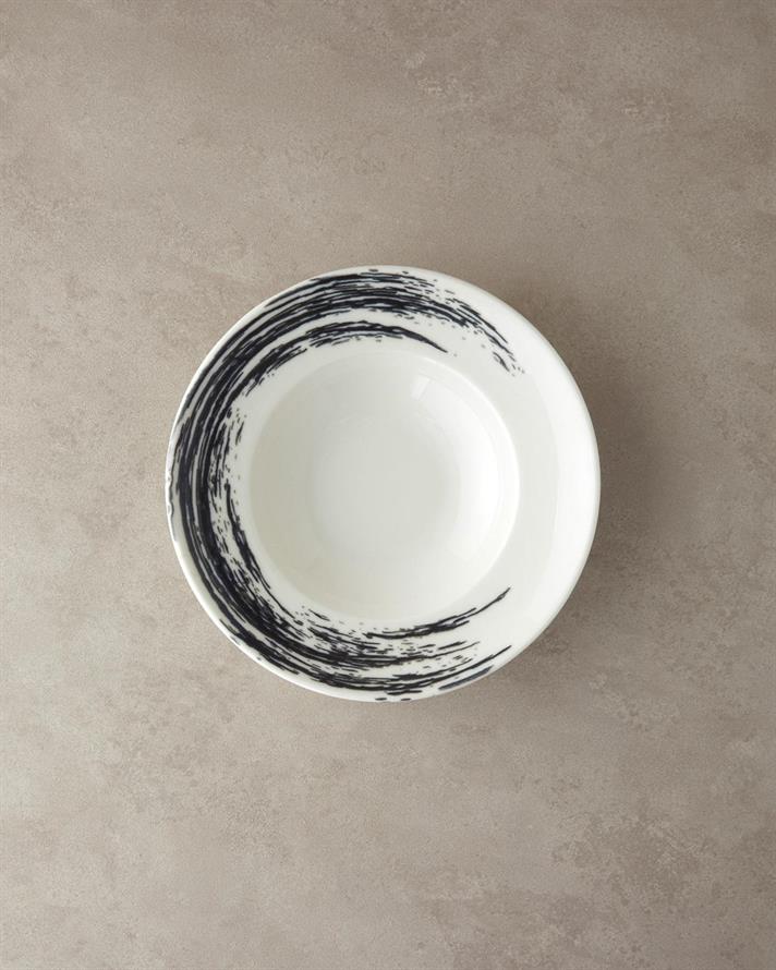 Ciclu Porțelan Platou Servire 27 cm Negru