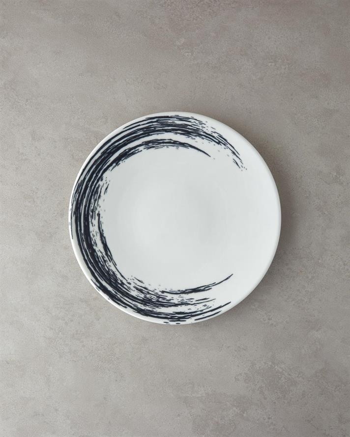 Ciclu Porțelan Platou Servire 32 cm Negru