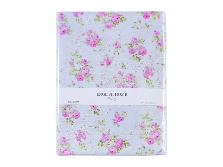 Cireșă dulce Cu Bumbac Double Lenjerie De Pat 200x220 cm Albastru
