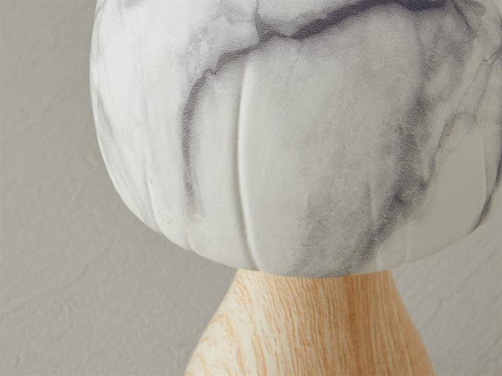 ciupercă Cu Led-Uri Iluminare Decorativă 9.5x21 cm Natural.