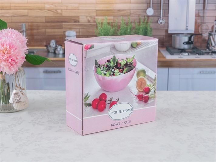 Claire Glass Bol Salată Pink