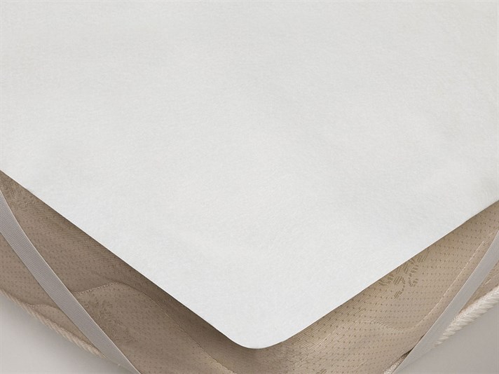 clasic Impermeabil Double Aleză 160x200 cm Alb