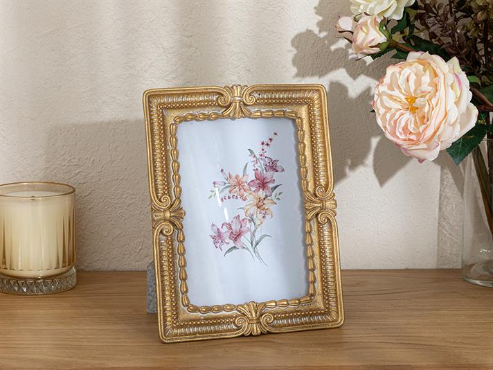 Classical Ramă Foto , 13*18 Cm, Auriu