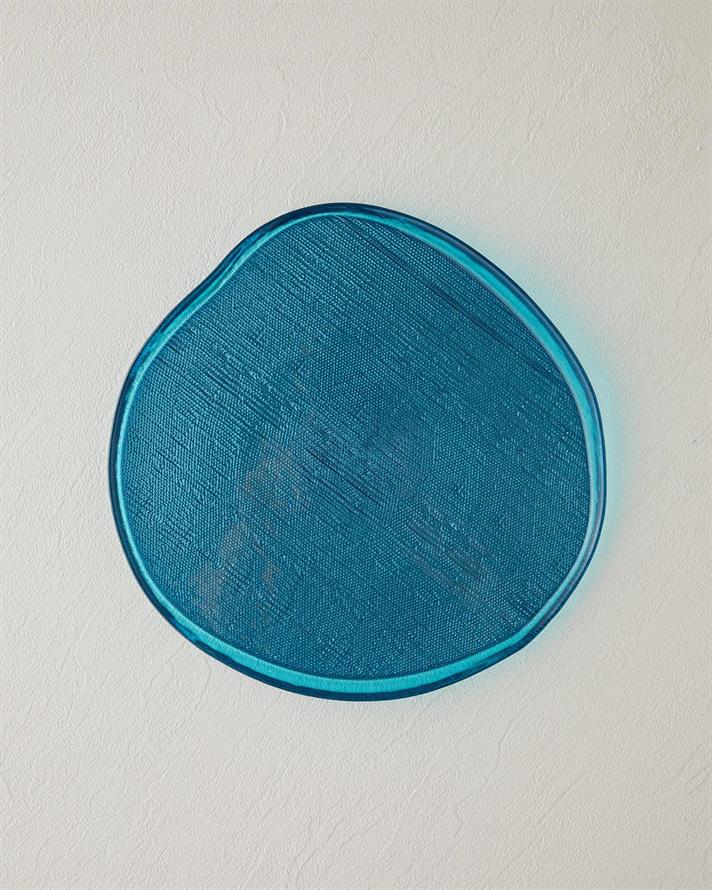 Coastal Charm Sticlă Farfurie De Tort 21 cm Albastru Deschis