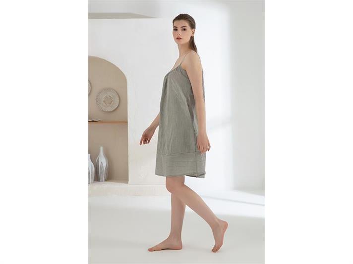 Coastal Halat De Noapte Damă, Bumbac, L, Albastru - Roșu - Verde