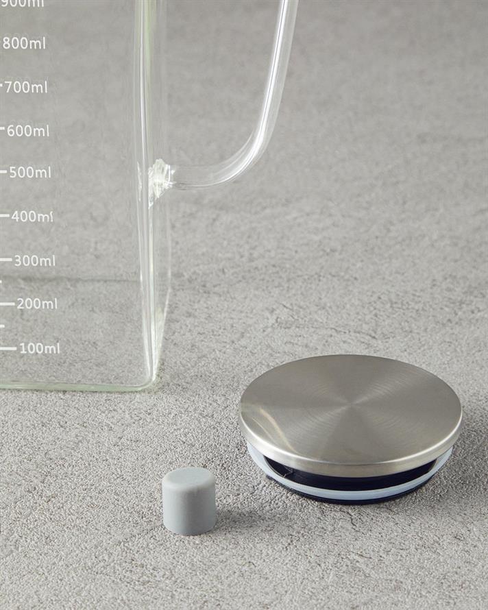 Colin Borosilicat Recipient Pentru Ulei 1000 Ml Transparent