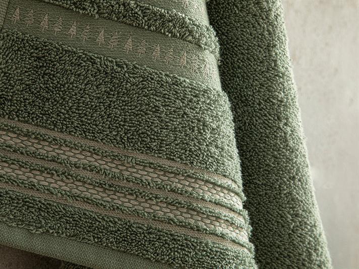 Colina Cottony Face Towel 50x70 cm Green