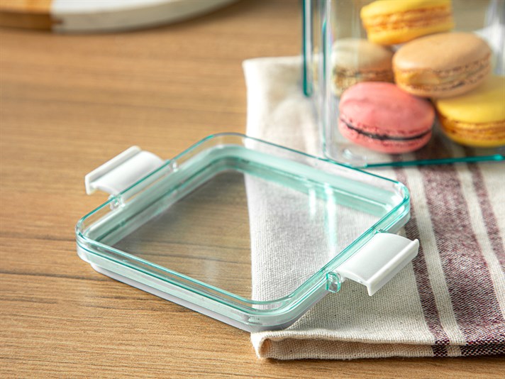 Colorato Acrylic 2 Set Food Container 700 ml Green