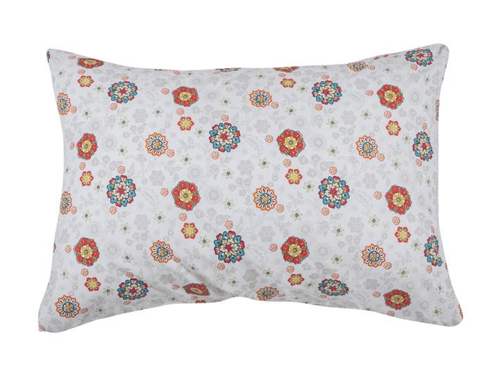 Combină de păun Cu Bumbac Cu 2 Piese Față De Pernă 50x70 cm Albastru