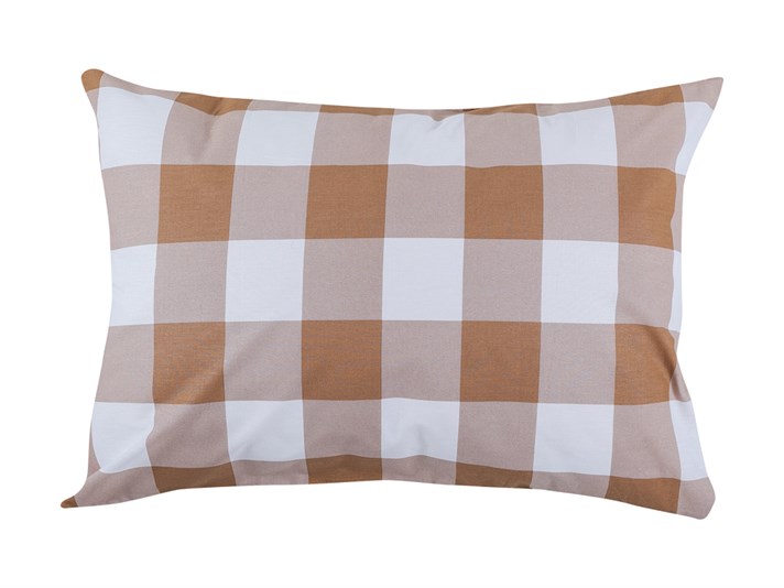 Combină de viață de iarnă Cu Bumbac Cu 2 Piese Față De Pernă 50x70 cm Bej