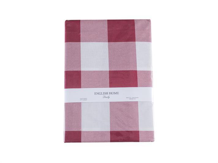 Combină de viață la cabană Cu Bumbac Single Cearșaf 160x240 cm Bordo