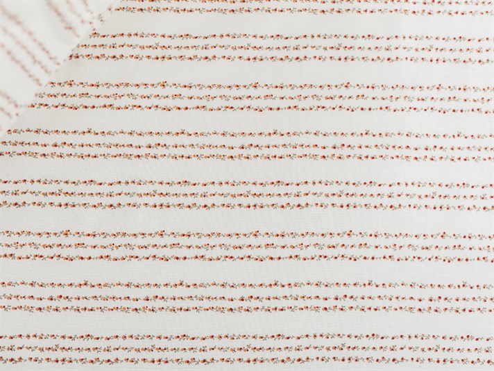 Combina Elsie Cu Bumbac Single Cearșaf 160x240 cm Portocaliu
