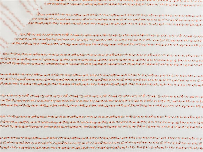 Combina Elsie Cu Bumbac Single Cearșaf 160x240 cm Portocaliu
