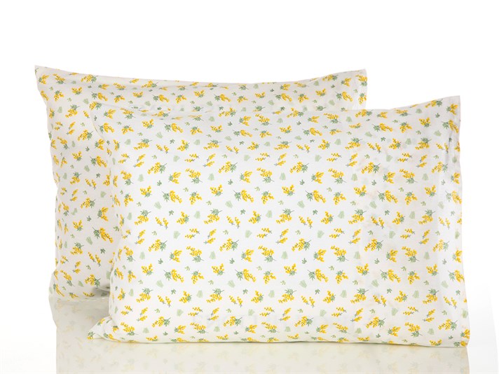 Combina Mimosa Cottony Set 2  FAȚĂ DE PERNĂ 50x70 cm Yellow.