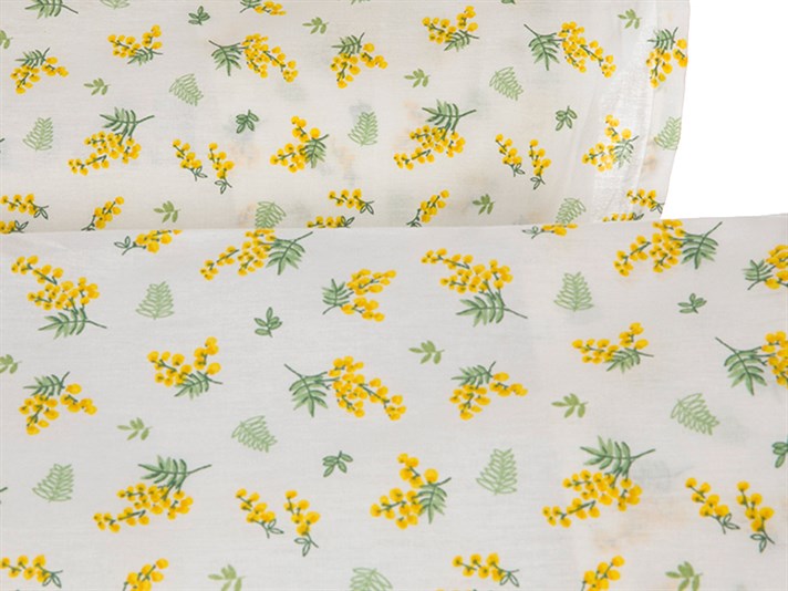 Combina Mimosa Cottony Set 2  FAȚĂ DE PERNĂ 50x70 cm Yellow.