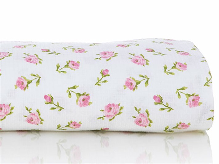 Combina ploaie de trandafiri  Cu imprimeu Pentru o persoana  CUVERTURĂ 150x220 cm Roz