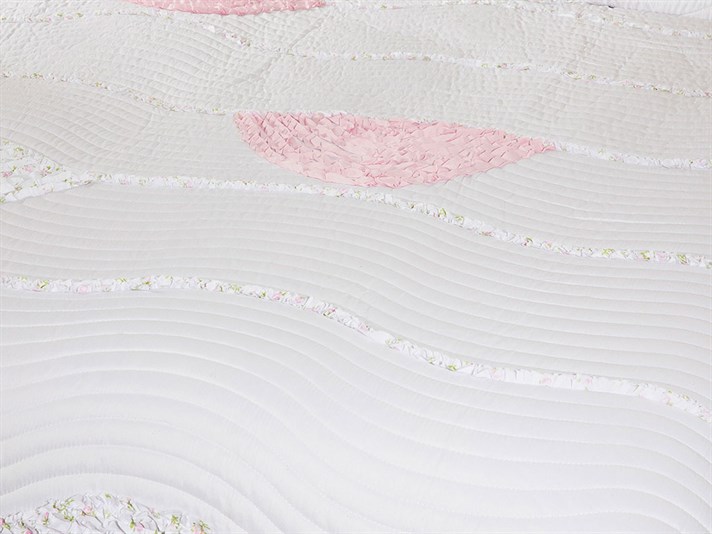 Combina ploaie de trandafiri For One Person  SET CUVERTURĂ DE PA 160x240 cm Pink
