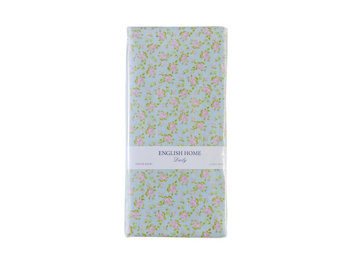 Combina Roselle Cu Bumbac Cu 2 Piese Față De Pernă 50x70 cm Roz
