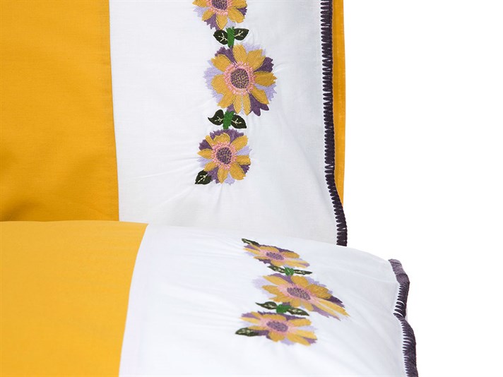 Combina vivace Cottony Set 2  FAȚĂ DE PERNĂ 50x70 cm Yellow.