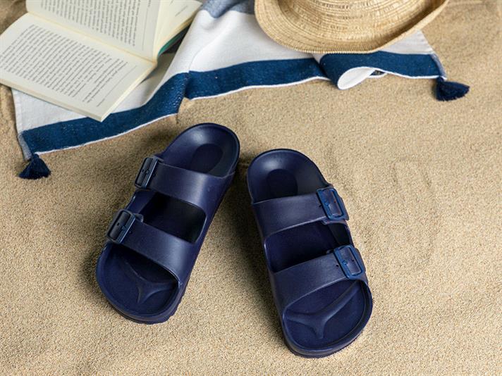 Comfort Sandale Papuci De Casă, 44, Natural - Burgundia