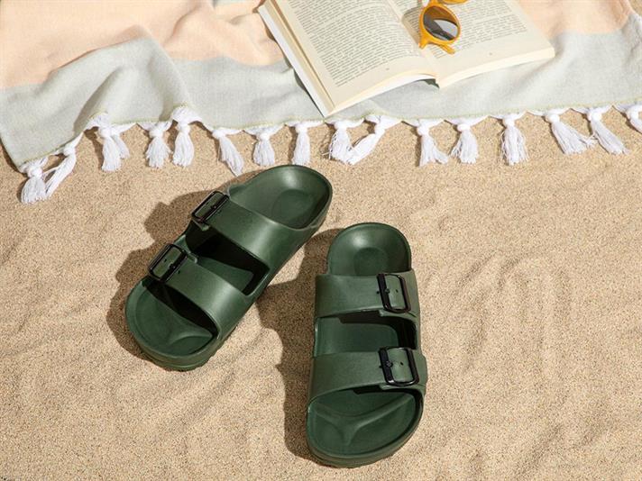 Comfort Sandale Pentru Bărbați, 40, Kaki