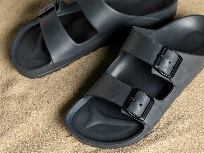 Comfort Sandale Pentru Bărbați, 44, Gri Închis