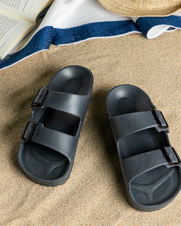 Comfort Sandale Pentru Bărbați, 45, Gri Închis