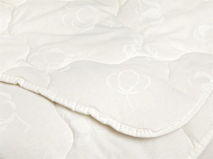 confortabil Bumbac Super King Pilotă 255x215 cm Alb