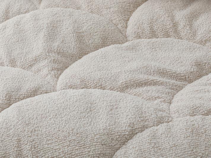 confortabil Sherpa Single Pilotă 155x215 cm Bej