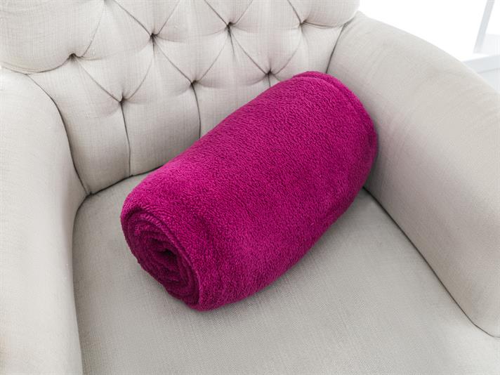 confortabil  Welsoft  PĂTURĂ TV 120x170 cm Bougainvillea